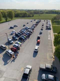 Elementary Parade Aerial